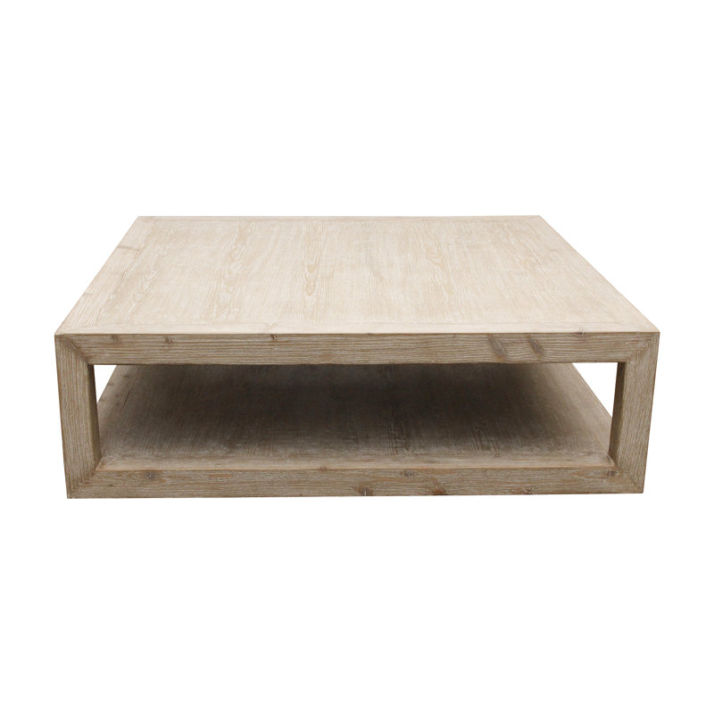 Lily's Living Versatile Peking Grand Framed Square Coffee Table With